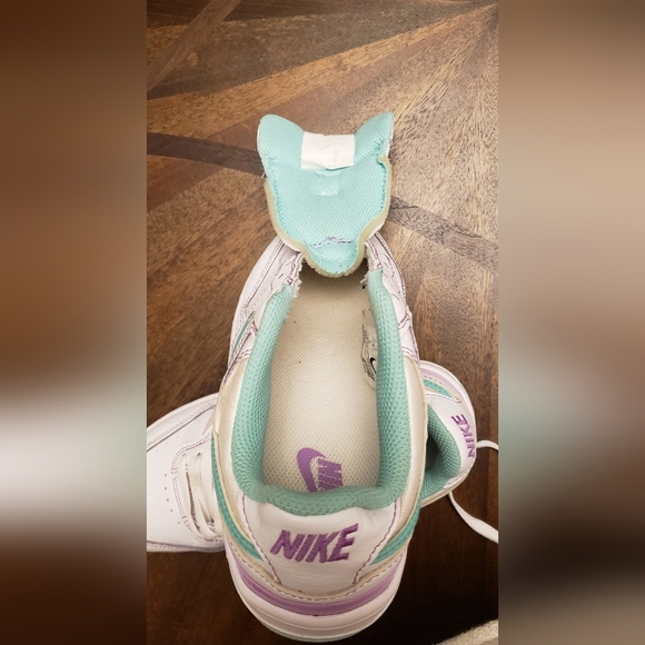 Nike Gamma Force Women's Size 5 White/Mint Green/Lavender - Picture 14 of 15